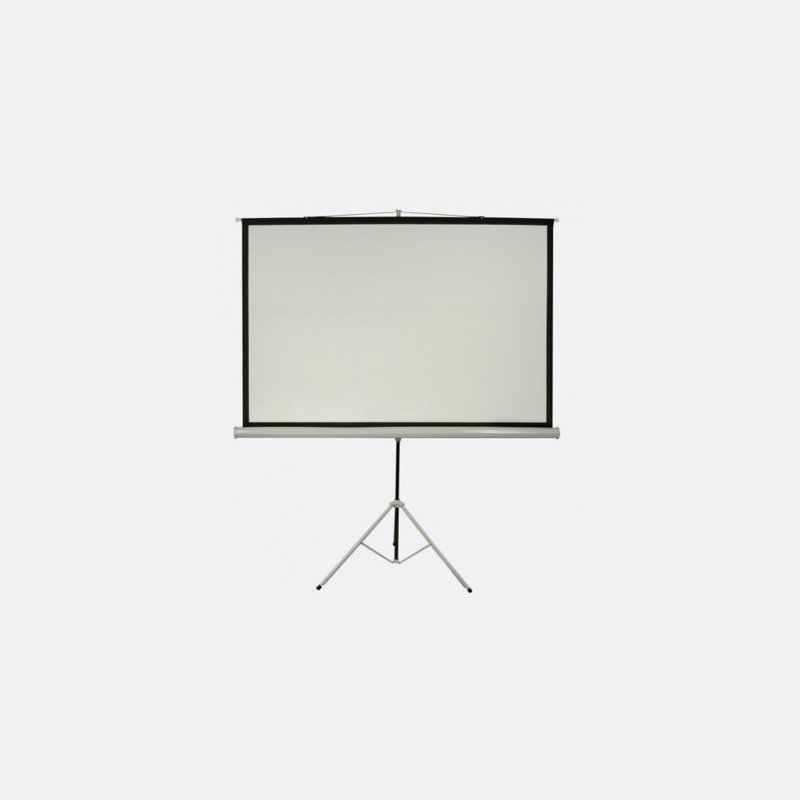 100cm x 100cm Tripod Matte White Projector Projection Screen