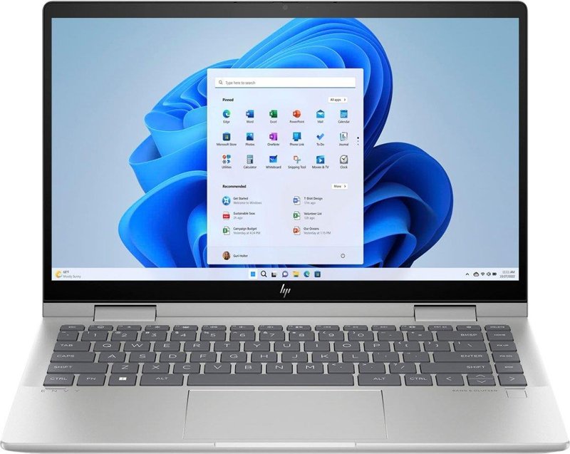 HP Envy 14 x360 2-in-1 Laptop 14-es0033dx 13th Gen Intel Core i7-1355U14" FHD Multitouch Display Intel Iris Xe Graphics 16GB RAM 1 TB PCIe NVMe M.2 SSD HP True Vision 5MP IR Camera Audio by Bang & Olufsen Windows 11 1 Year Dealership Warranty