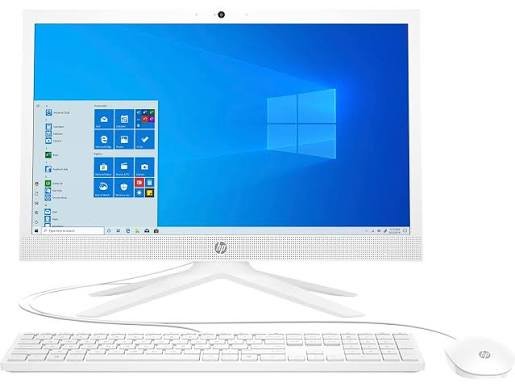 HP All-in-One Desktop AI 24-cr2032nh PC Intel Core Ultra 5-225U 8GB DDR5 5600 SDRAM 512GB PCIe NVMe M.2 SSD 23.8" FHD IPS Display Dual 2W speakers Integrated Intel UHD Graphics HP True Vision 720p HD Tilt Privacy Camera HP 125 USB White Wired Keyboard & Mouse 1 Year Warranty