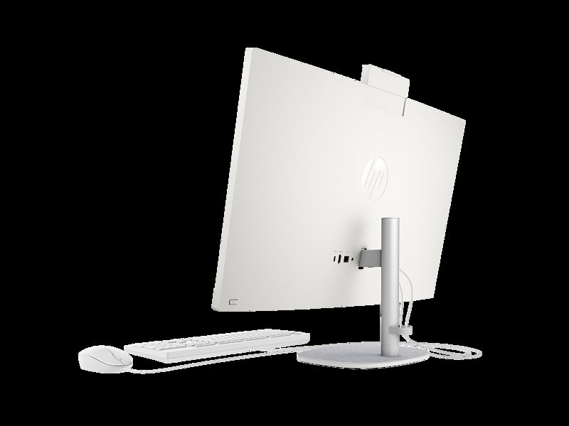 HP All-in-One 27-cr0156nh PC 13th Gen Intel Core i7-1355U 8GB RAM 512GB SSD 27" FHD IPS Display Integrated Intel Iris Xᵉ Graphics HP True Vision 720p HD Tilt Privacy Camera HP 125 USB Wired Keyboard and Wired Mouse (A9VA3EA) 1 Year Manufacturer Warranty
