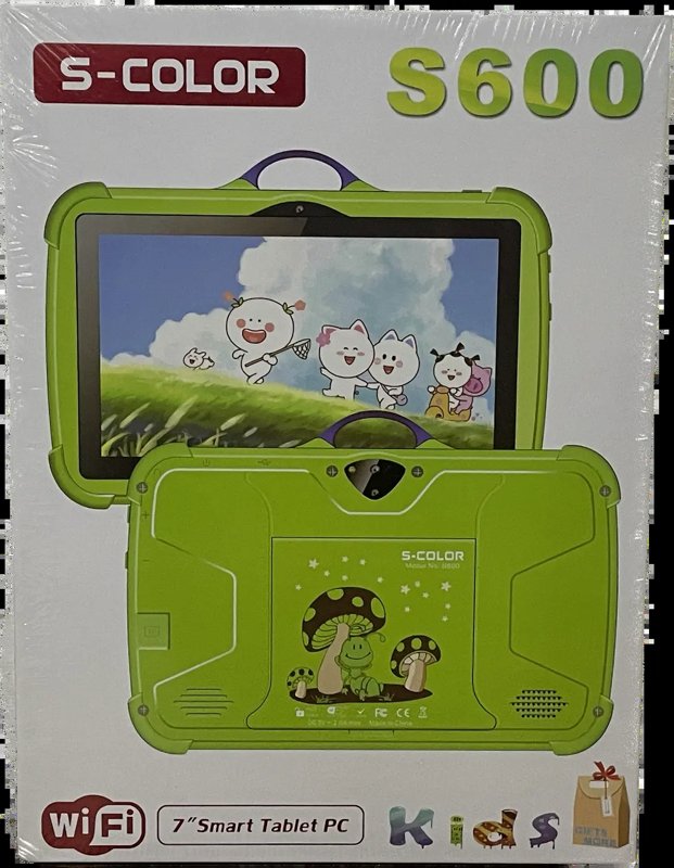 S-Color S600 7" LCD Display Smart Tablet PC 3GB RAM 64GB Storage 5MP Camera 4000mAh Battery
