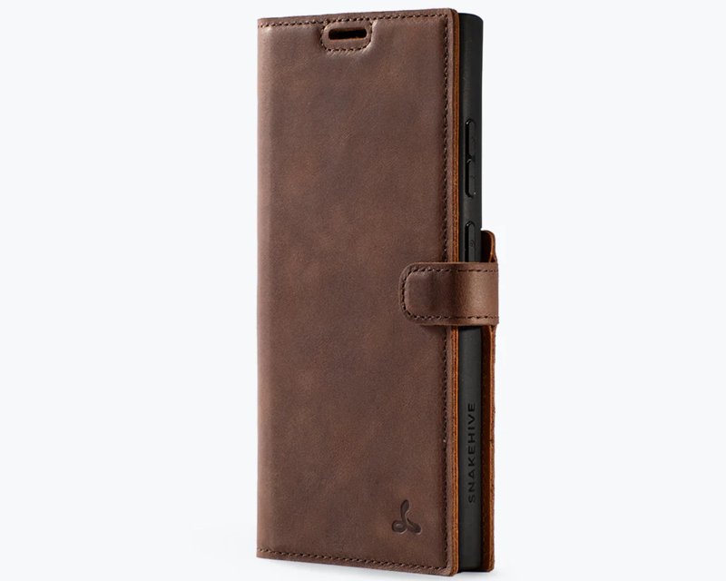 Samsung Galaxy S25 Ultra Leather Bumper Case