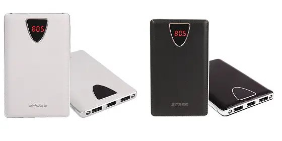 SPASS K6 30000mAh Smart Power Bank White