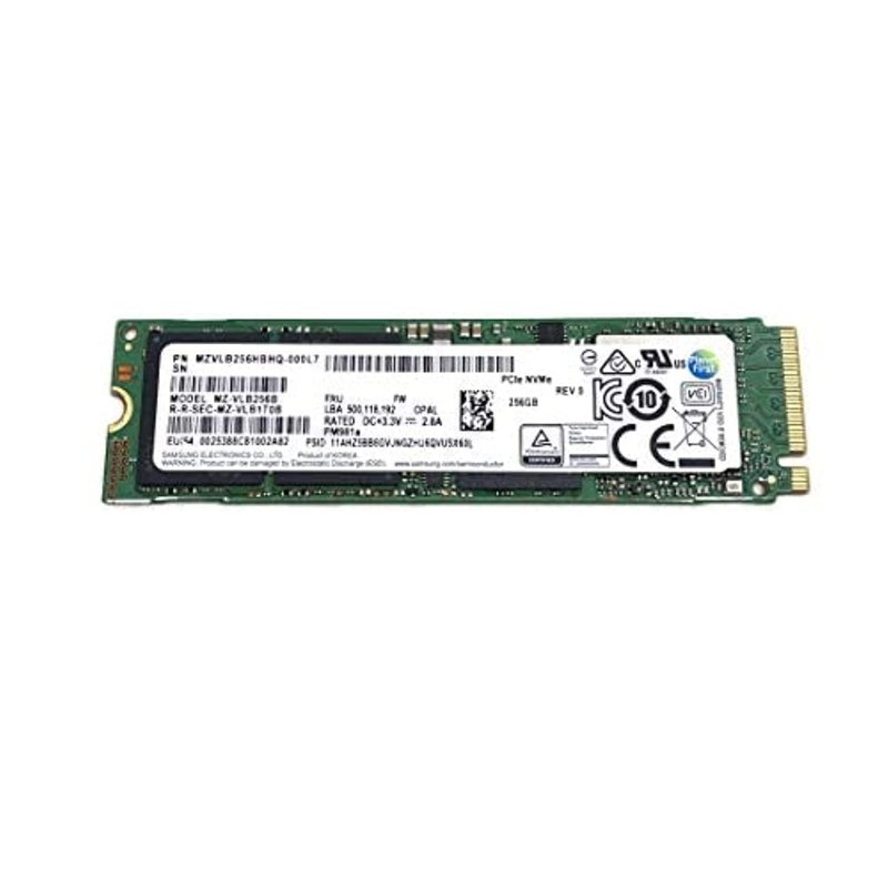 Samsung 256GB Internal SSD M.2 PCIe Gen NVMe 2280