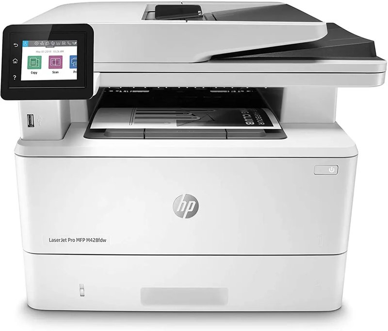 HP LaserJet Pro M428dw All In One Monochrome Laser Printer Wireless Laser Printer Double-Sided Print