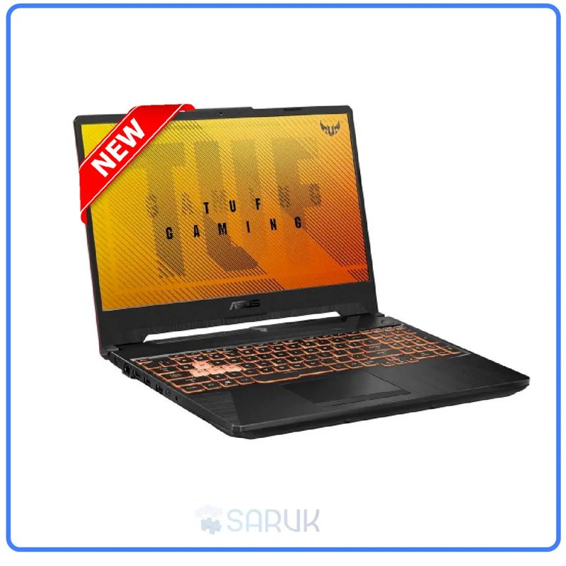 Asus TUF Gaming F15 FX506H 11th Gen Intel Core i7-11800H 16GB RAM 512GB M.2 NVMe PCIe SSD 15.6" FHD IPS Display Bluetooth Webcam WiFi Intel UHD Graphics 4GB GDDR6 NVIDIA GeForce RTX 3050 RGB Backlit Keyboard Graphite Black Windows 11 Home 1 Year Manufacturers Warranty