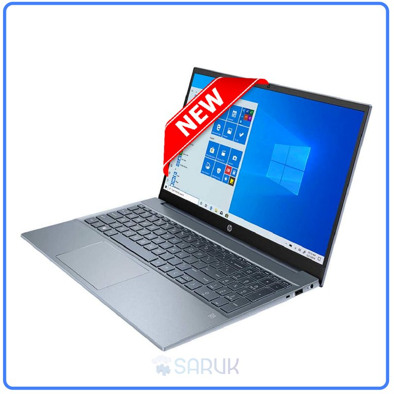 HP Pavilion 15-eg1073cl 11th Gen Intel Core i7-1195G7 @2.9GHz 16GB RAM 512GB SSD 15.6" FHD IPS Micro-edge BrightView Touchscreen Display Bluetooth WiFi HP Wide Vision 720p HD Webcam Intel Iris Xe Graphics Windows 11 Fog Blue 1 Year Dealership Warranty