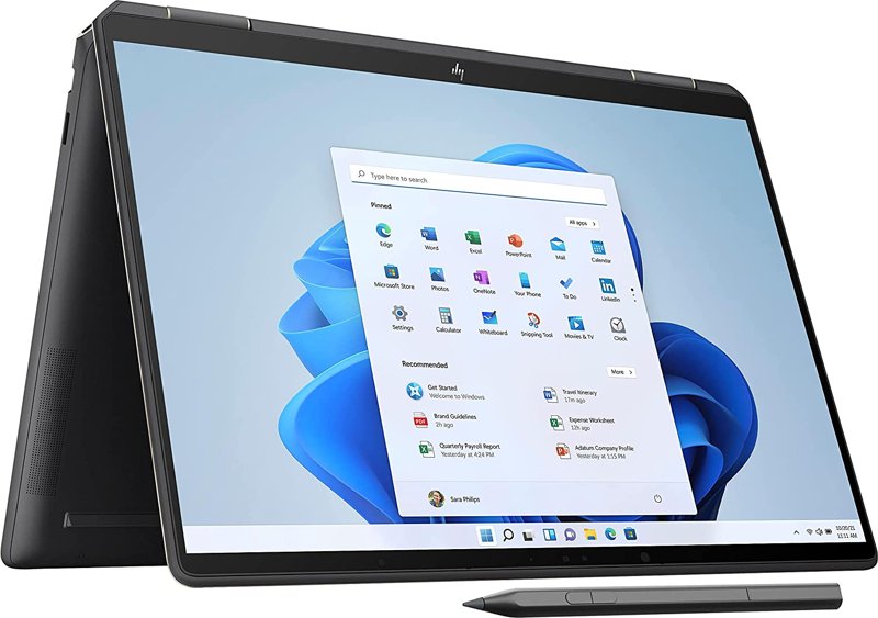 HP Spectre 14 x360 2-in-1 Laptop 14-ef0013dx Intel Core i7-1255U 16GB RAM 1TB PCIe NVMe TLC M.2 SSD 13.5" Touchscreen Display Intel Iris Xe Graphics HP True Vision 720p HD IR Camera Audio by Bang & Olufsen Windows 11 Home 1 Year Dealership Warranty