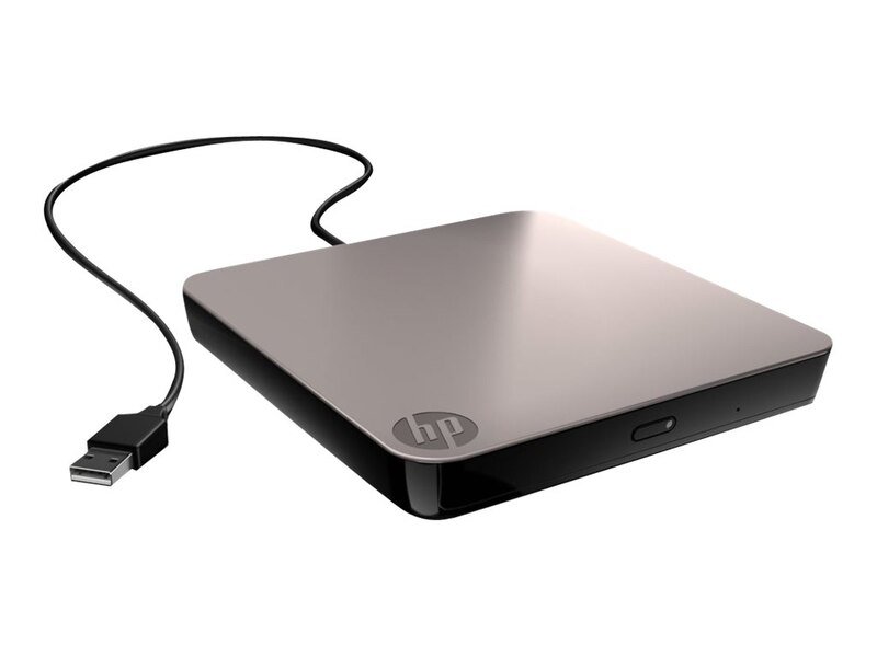 HP USB 2.0 Portable External DVDrw Black