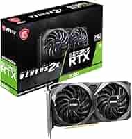 MSI GeForce RTX 3060 12GB GDDR6 Memory Ventus 2X 12G OC Graphics Card