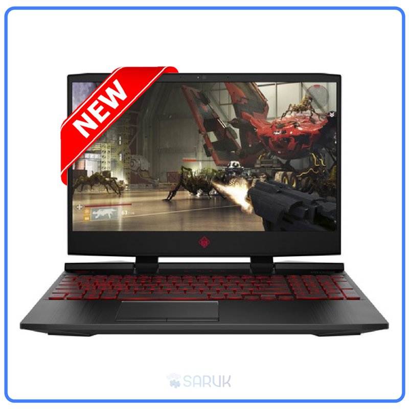 HP Omen 15-dh0xxx 9th Gen Intel Core i7-9705H @ 2.6GHz 16GB RAM 512GB SSD 15.6"FHD Display Bluetooth Webcam WiFi 6GB NVIDIA GTX 1660Ti Graphics Windows 10 Home 1 Year Warranty