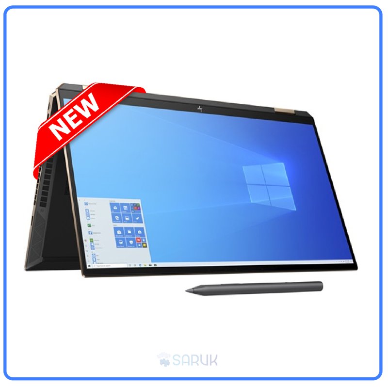 HP Spectre x360 15-df0xxx Laptop 8th Gen Intel Core i7-8750H @2.2GHz up to 4.1GHz 15.6" UHD Antiglare LED Touchscreen Display 16GB RAM 512GB SSD PCIe NVMe M.2 SSD + 32GB Optane 4GB NVIDIA GeForce GTX 1050Ti Graphics Backlit Keyboard Fingerprint Reader Windows 10 Home Poseidon Blue 1 Year Dealership Warranty