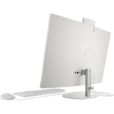 HP All-in-One 24-cr0323nh PC Intel Core i5-1334U 8GB DDR4 3200 512GB PCIe NVMe M.2 SSD 23.8" FHD Touchscreen Display HP True Vision 720p HD Tilt Privacy Camera HP 125 Wired Keyboard and Mouse Combo FreeDOS 1 Year Warranty