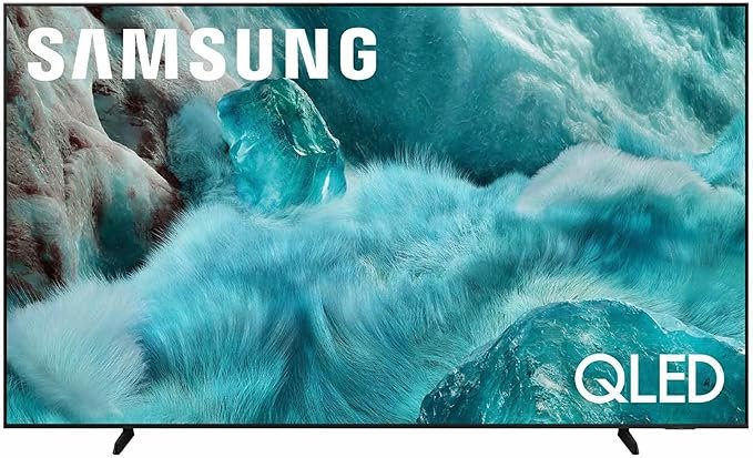 Samsung 98 Inch Class QLED Q7F Series Samsung Vision AI Object Tracking Sound Lite Q4 AI Gen1 Processor Gaming Hub w/Alexa Built-in Smart TV 98Q7F
