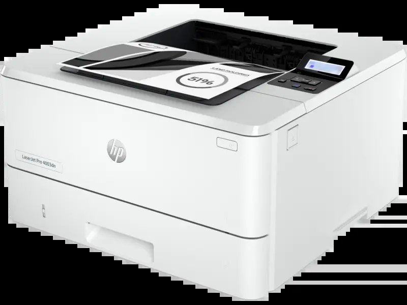 HP LaserJet Pro 4003dn Laser Printer HP Smart App Apple AirPrint Hi-Speed USB 2.0 Ethernet
