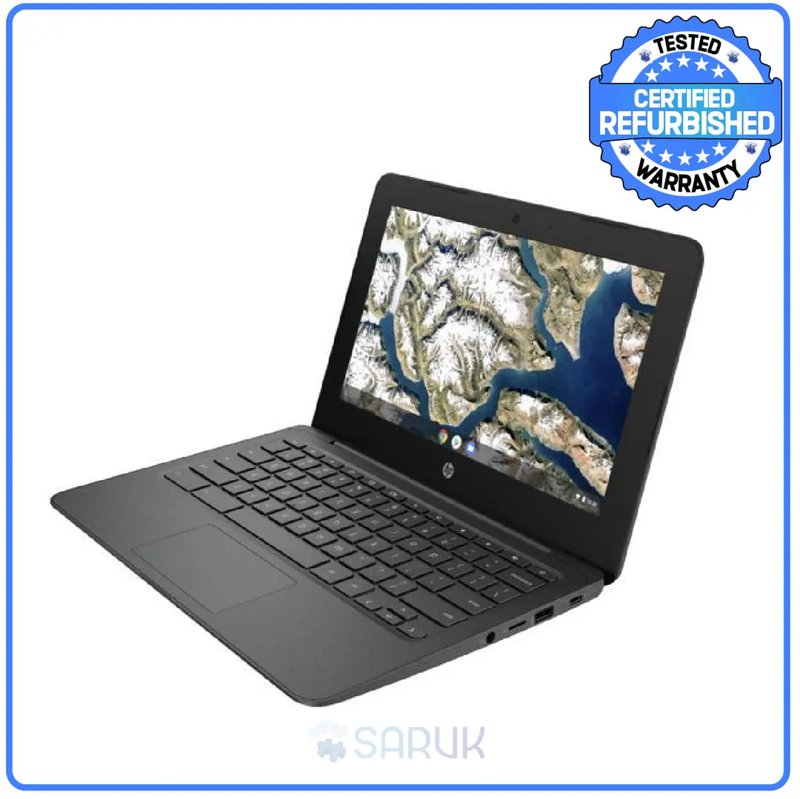 HP Chromebook 11 G2 EE 11.6" HD anti-glare Display Intel Celeron 1.1GHz Dual-Core 4GB LPDDR4-2400 SDRAM 32GB eMMC Chrome OS Intel UHD Graphics 600 WiFi Webcam