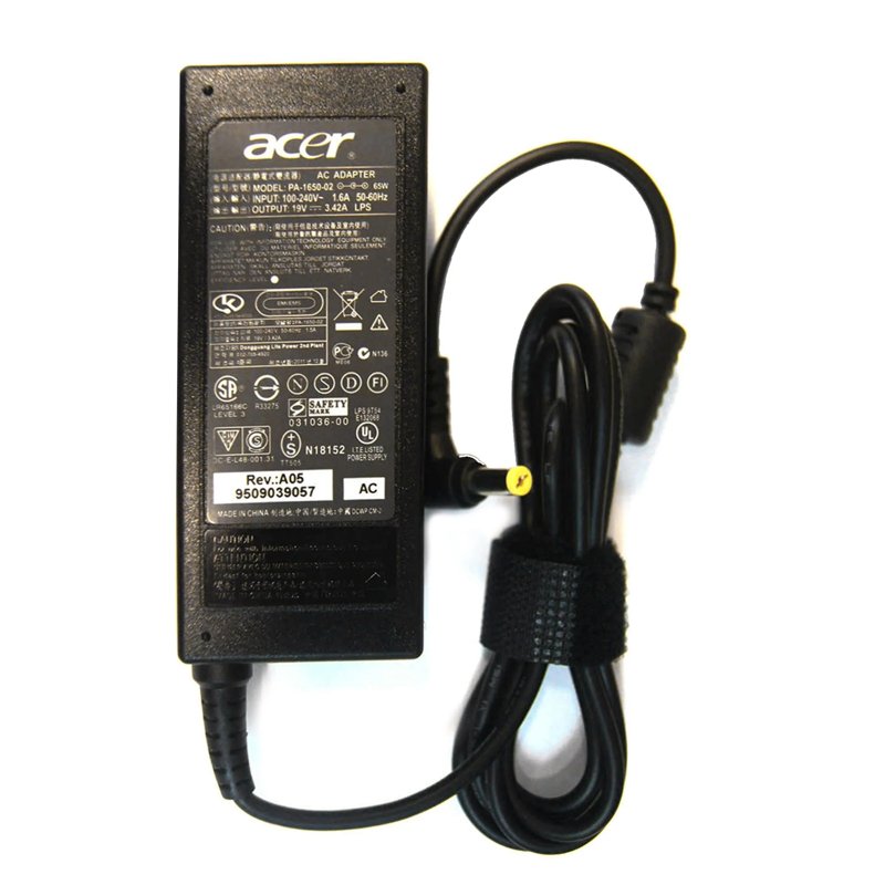 Acer 19.5V 3.42A 65W Original Charger