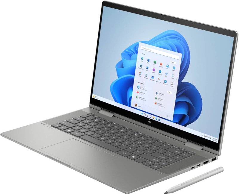 HP Envy x360 Convertible 15t-fe100 15th Gen Intel Core Ultra 7-155U 16GB SDRAM 512GB SSD 15.6" FHD Display Intel Integrated Graphics Bang & Olufsen Audio WiFi Bluetooth HD Webcam Windows 11 1 Year Manufacturer Warranty	