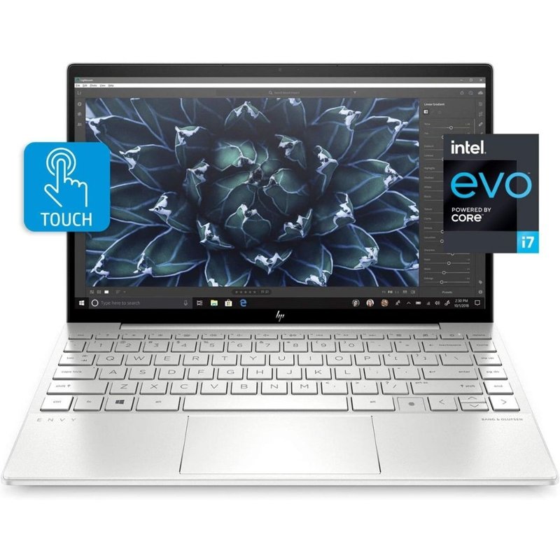 HP ENVY 13-ba1055nr Laptop 11th Gen Intel Core i7-1165G7 16GB DDR4 RAM 256GB PCIe NVMe M.2 SSD Intel Iris Xe Graphics 13.3" FHD IPS HP Wide Vision 720p HD Camera Audio by Bang & Olufsen Windows 11 Home 1 Year Manufacturer Warranty 