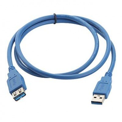 Vcom USB 3.0 Type A Male to Type A Female Extension Cable - Blue