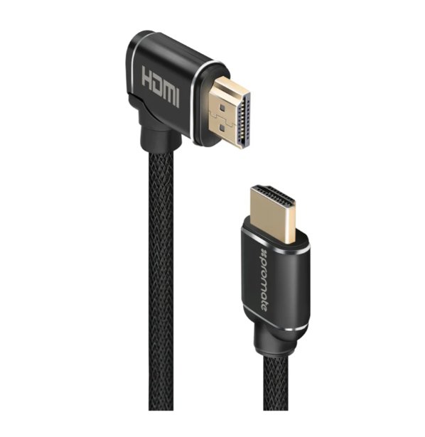 Promate ProLink4K1-150 High Definition Right Angle 4K HDMI Audio Video Cable