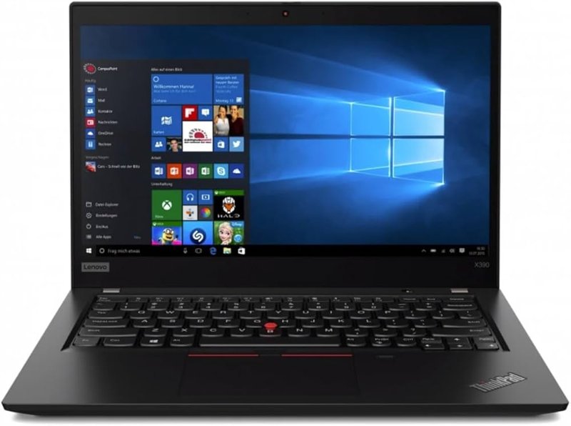 Lenovo ThinkPad X390 8th Gen Intel Core i5-8265U 16GB RAM 256GB SSD 13.3" Display Bluetooth Webcam WiFi Intel Iris Xe Graphics Windows 10 Pro Ex Uk 6 Months Warranty