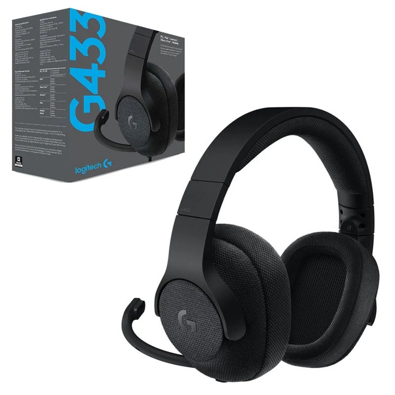 Logitech G433 7.1 Surround Wired Gaming Headset