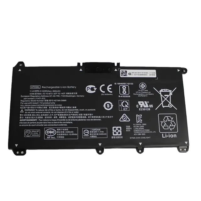HP HT03XL Original Battery for HP Pavilion 14-CE 14-CF 14-DF 15-CS 15-DA 15-DB 15-DW 17-by 17-CA Series 15-CS0053CL 15-DW0033NR 15-DA0014DX L11421-542 L11421-2C2 HSTNN-UB7J HSTNN-DB8R HT03041XL
