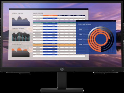 HP P27h G4 FHD 27" IPS Display Monitor 5ms 75hz Refresh Rate with DP HDMI VGA Certified Refurbished 1 Year Warranty
