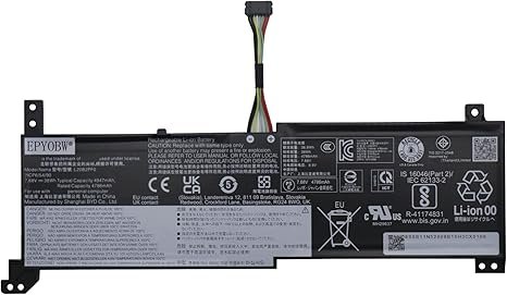 L20B2PF0 Laptop Battery 38Wh Compatible with Lenovo V14 G2 ALC G3 ABA G4 IAH / V15 G2 IJL G3 IAP G4 IAH / V17 G2 ITL G3 IAP/IdeaPad 3-14ABA7 3-15ABA7 3-17ABA7 Series L20M2PF0 L20M2PF8